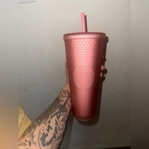 Pink STUDDED tumbler Starbucks tumbler